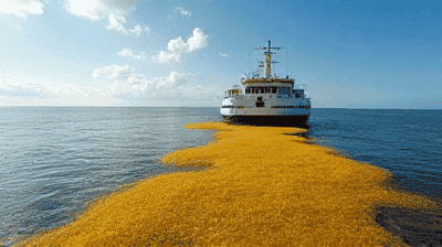 The Great Atlantic Sargassum Invasion: Causes, Impacts, and Cleanup Solutions