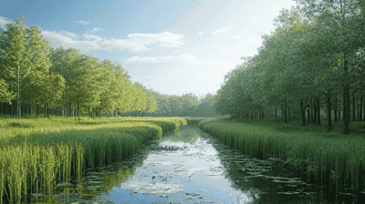 The Role of Wetlands in Climate Mitigation: Carbon Sinks & Flood Control